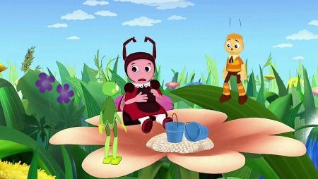 Кузя Мила и пчелёнок