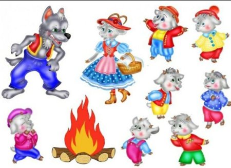 Волк и семеро козлят театр для детей