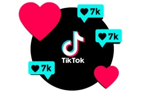 Значки тик тока и лайка
