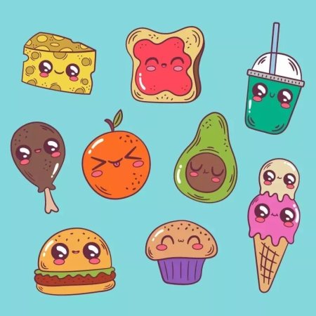 Еда для срисовки