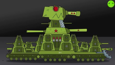 Танк кв-44 мультик про танки