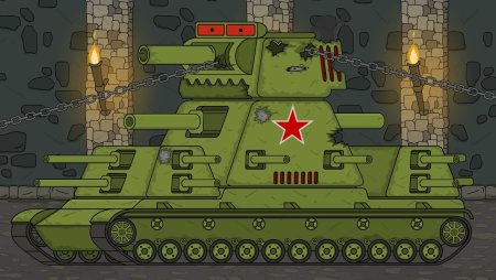 Кв-44 танк мультики