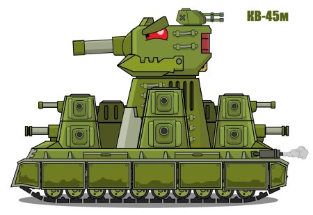 Кв-45 мультики про танки
