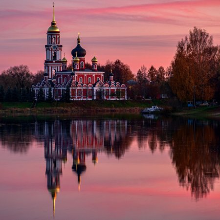 Вуокса озеро храм Андрея Первозванного