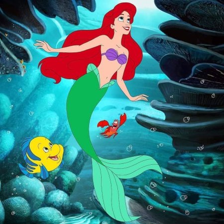 Русалочка Дисней 1989