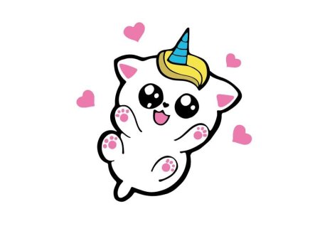 Кошка Единорог