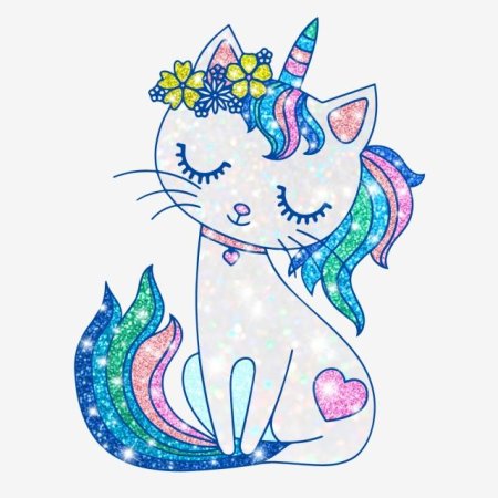 Кошка Единорожка