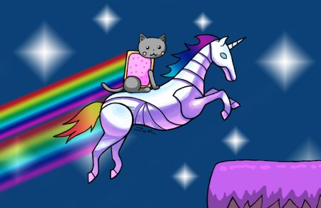 Кот Единорог