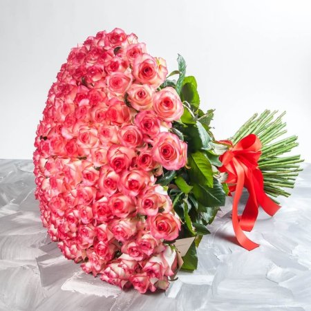 Роза Джумилия 101шт