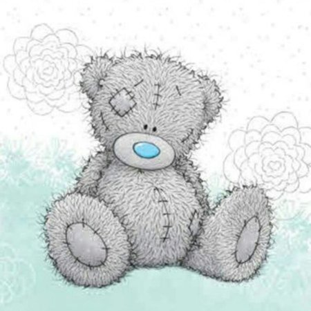 Мишка Тедди для печати