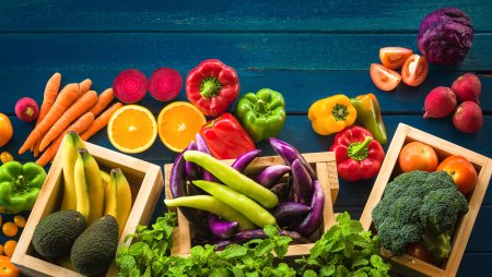 Яркие овощи