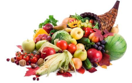 Фрукты овощи орехи