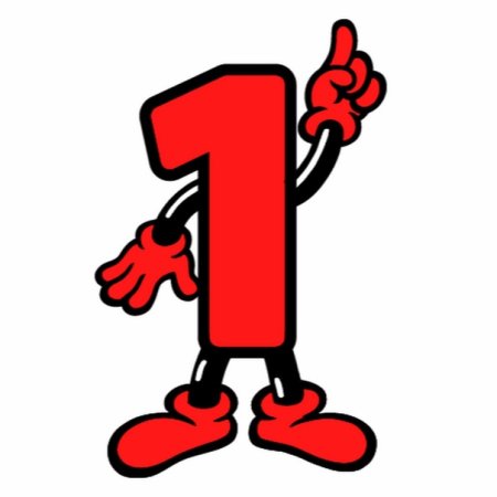 Смешная цифра 1