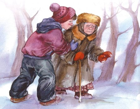 Рассказ просто старушка Осеева