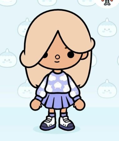 Toca boca девочка
