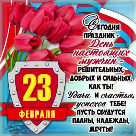 Поздравления с 23ифеараоя