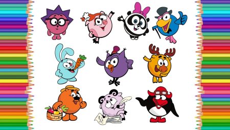 Смешарики печать