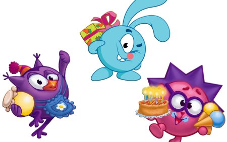 Смешарики Крош и Совунья