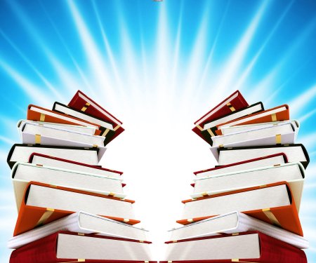 Фон новые книги в библиотеке