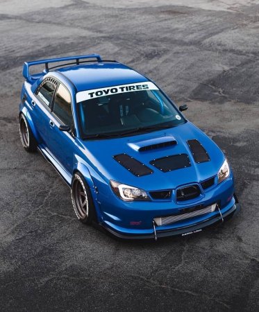 Субару WRX STI гоночная