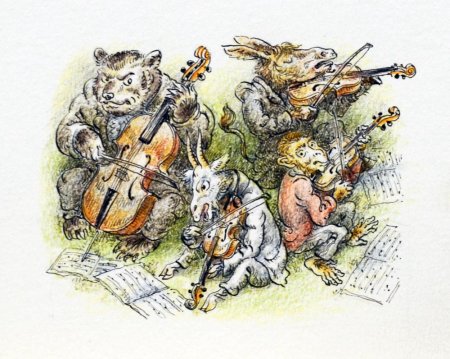 Басня Ивана Крылова квартет