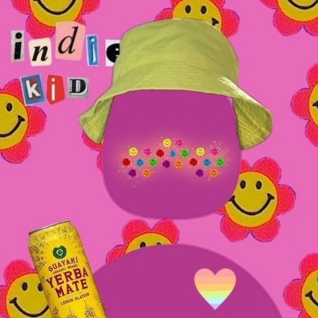 Смайлики в стиле инди кит