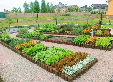 Грядки-клумбы мавританский дворик