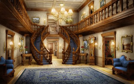 Интерьер старинного особняка
