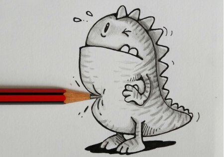 Смешные рисунки карандашом