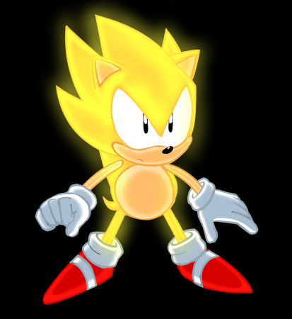 Classic super Sonic