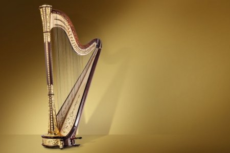 Струнные музыкальные инструменты арфа