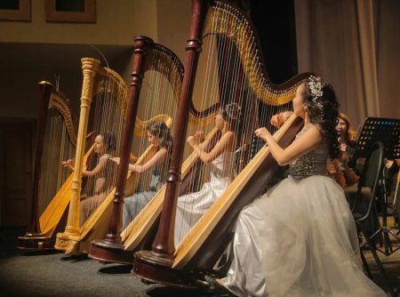 Дарья Павлова арфа