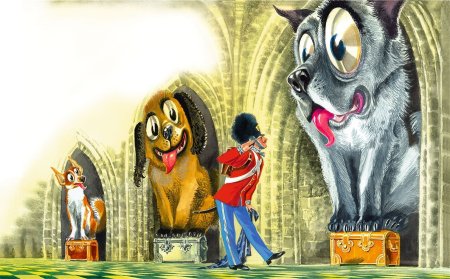 Иллюстрация к сказке огниво Андерсена