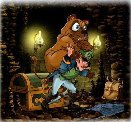 Сказка Андерсена огниво собаки