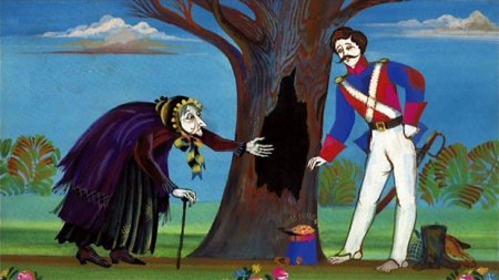 Сказка про солдата и огниво