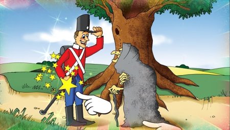 Иллюстрация к сказке огниво Андерсена