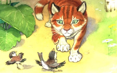 Максим Горький "Воробьишко"