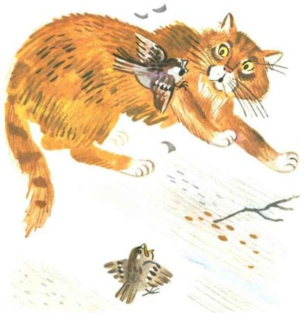 Максим Горький "Воробьишко"