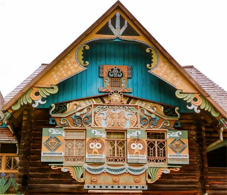 Русский Терем изба