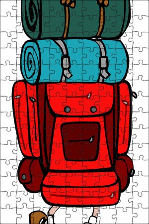 Рюкзак походный мультяшный