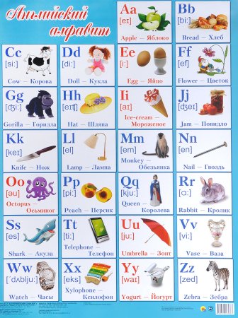 Английский язык алфафи