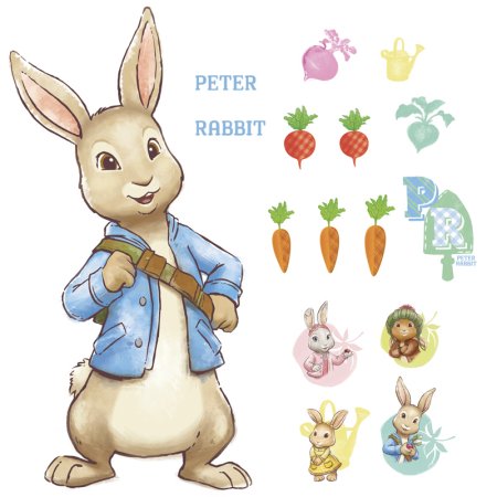 Кролик Питер персонажи