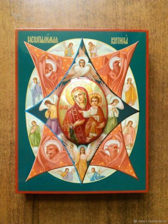 Иконы Божией матери, именуемой "Неопалимая Купина" (1680).