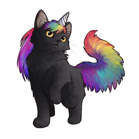 Кот Единорог