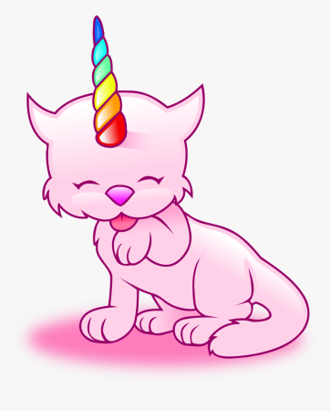 Котенок Единорожка