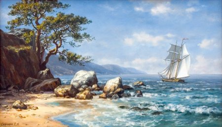 Оноприенко Игорь живопись море