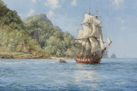 Доусон Монтегю. Морской пейзаж