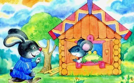 Иллюстрации к сказке Теремок