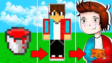 Роман компот блогер в МАЙНКРАФТЕ