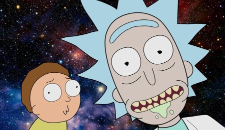 Рик улыбается Рик и Морти